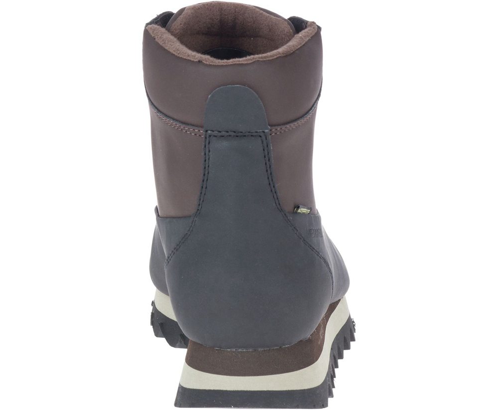 Merrell Støvler Herre - Alpine Brevig Polar Waterproof - Brune/Sort - QWC183420